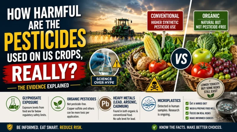 Organic vs Conventional Pesticide Evidence